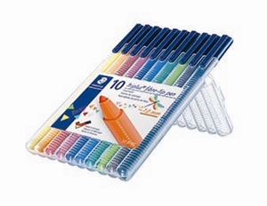 Staedtler Fiberpen Triplus Color 1,0mm set (10)